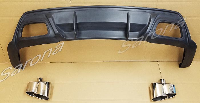 Custom Jeep Grand Cherokee  SUV/SAV/Crossover Rear Add-on Lip (2014 - 2018) - $790.00 (Part #JP-009-RA)